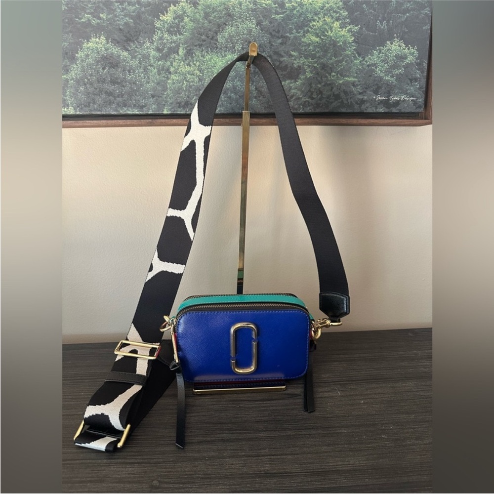 Marc Jacobs Glamshot Snapshot Bag with original strap